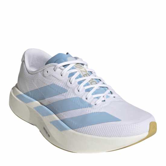 Adidas Adizero Evo Sl Road Running Shoes Womens White/Lt Blue 