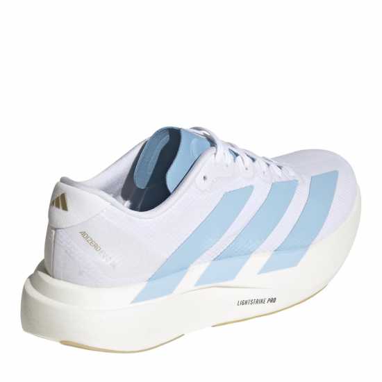 Adidas Adizero Evo Sl Road Running Shoes Womens White/Lt Blue 