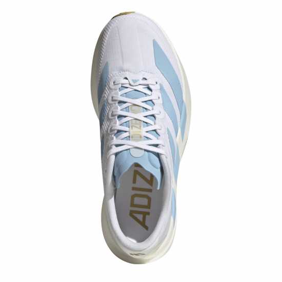 Adidas Adizero Evo Sl Road Running Shoes Womens White/Lt Blue 