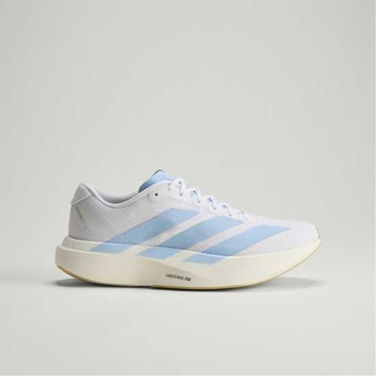 Adidas Adizero Evo Sl Road Running Shoes Womens White/Lt Blue 