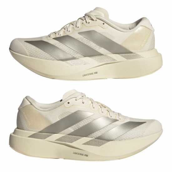 Маратонки за бягане Adidas Adizero Evo Sl Road Running Shoes Womens Бяло/Мет/Вн Adidas Adizero Evo Sl Road Running Shoes Womens Бяло/Мет/Вн Маратонки за бягане