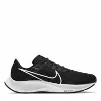 Nike Air Zoom Pegasus 38 Men's Running Shoe Black/White Мъжки високи кецове