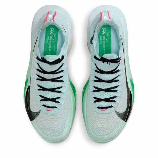 Nike Мъжки Маратонки За Бягане Zoomx Alphafly 3 Mens Running Shoes Глакиер Син Nike Мъжки Маратонки За Бягане Zoomx Alphafly 3 Mens Running Shoes Глакиер Син