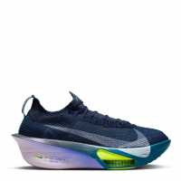 Nike Мъжки Обувки За Бягане Zoomx Alphafly 3 Running Shoes Mens Обсидиан/Бял 