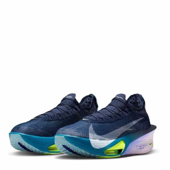Nike Мъжки Обувки За Бягане Zoomx Alphafly 3 Running Shoes Mens Обсидиан/Бял Nike Мъжки Обувки За Бягане Zoomx Alphafly 3 Running Shoes Mens Обсидиан/Бял