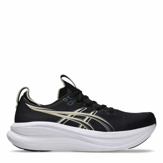 Asics Мъжки Обувки За Бягане Gel-Nimbus 28 Road Running Shoes Mens Черно/Сиво Asics Мъжки Обувки За Бягане Gel-Nimbus 28 Road Running Shoes Mens Черно/Сиво