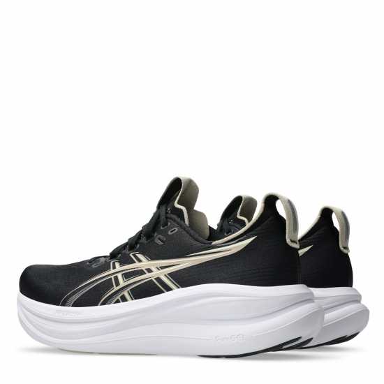 Asics Мъжки Обувки За Бягане Gel-Nimbus 28 Road Running Shoes Mens Черно/Сиво Asics Мъжки Обувки За Бягане Gel-Nimbus 28 Road Running Shoes Mens Черно/Сиво