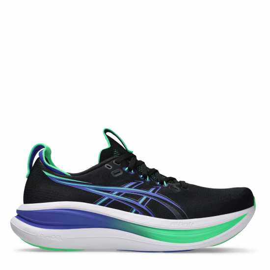 Asics Мъжки Обувки За Бягане Gel-Nimbus 28 Road Running Shoes Mens Black/Cobal 