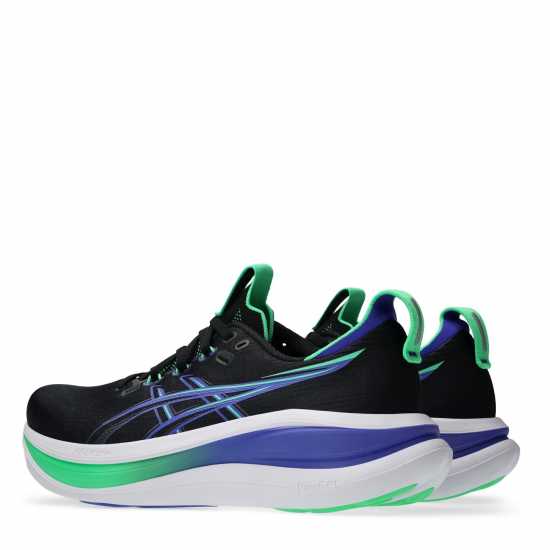 Asics Мъжки Обувки За Бягане Gel-Nimbus 28 Road Running Shoes Mens Black/Cobal 