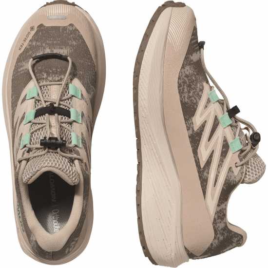 Salomon Маратонки За Бягане По Пътеки Aero Flow Gravel Trail Running Shoes Womens Tan/Tapioca Salomon Маратонки За Бягане По Пътеки Aero Flow Gravel Trail Running Shoes Womens Tan/Tapioca