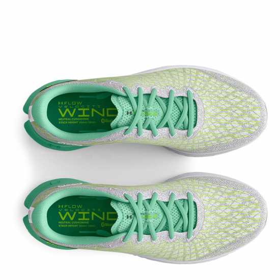 Under Armour Men's Flow Velociti Wind Entry Road Running Shoes White 