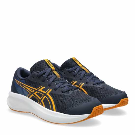 Asics Patriot Gs Kids Road Running Shoes Midnight 