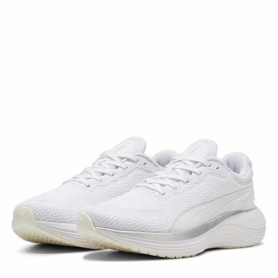 Puma Мъжки Обувки За Бягане Scend Pro Road Running Shoes Mens Пума Бяло Мъжки маратонки за бягане