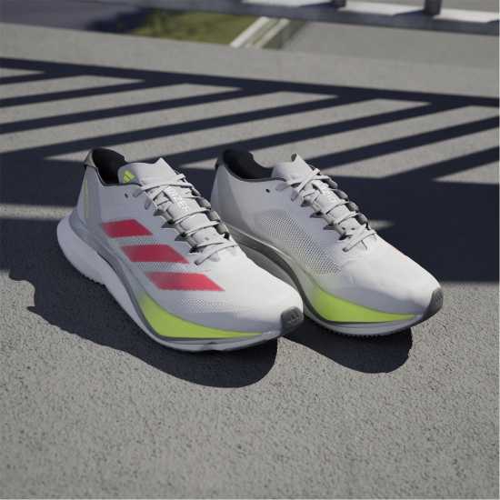 Мъжки маратонки за фитнес Adidas Adizero Boston 12 Road Running Shoes Adults Adidas Adizero Boston 12 Road Running Shoes Adults