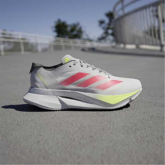 Мъжки маратонки за фитнес Adidas Adizero Boston 12 Road Running Shoes Adults Adidas Adizero Boston 12 Road Running Shoes Adults