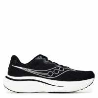 Saucony Men's Ride Everyday Neutral Road Running Shoes Black/Silver Saucony Men's Ride Everyday Neutral Road Running Shoes Black/Silver