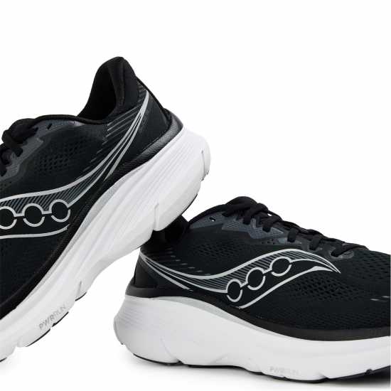 Saucony Men's Running Shoes Black/Silver 