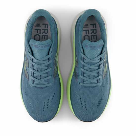Мъжки Обувки За Бягане New Balance Nb More V6 Running Shoes Mens Green/Green 
