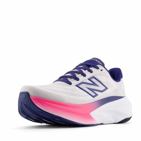 New Balance Fresh Foam X More V6 Running Shoes Womens Reflectn/Oyster 
