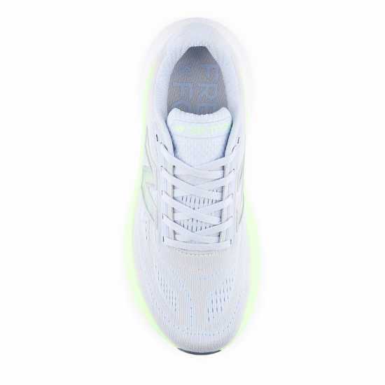 New Balance Fresh Foam X More V6 Running Shoes Womens Blue/Afterglow 