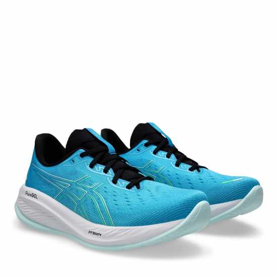 Мъжки маратонки Asics Gel-Cumulus 26 Running Trainers Mens Синьо/Зелено Asics Gel-Cumulus 26 Running Trainers Mens Синьо/Зелено Мъжки маратонки