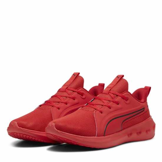 Puma Мъжки Обувки За Бягане Softride Carson Road Running Shoes Mens Red/Black Мъжки маратонки