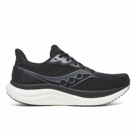Saucony Мъжки Обувки За Бягане Triumph 23 Road Running Shoes Mens Черно/Бяло Мъжки маратонки