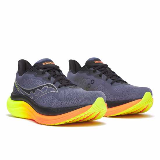 Saucony Мъжки Обувки За Бягане Triumph 23 Road Running Shoes Mens Сянка/Визи Мъжки маратонки