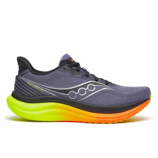 Saucony Мъжки Обувки За Бягане Triumph 23 Road Running Shoes Mens Сянка/Визи Мъжки маратонки