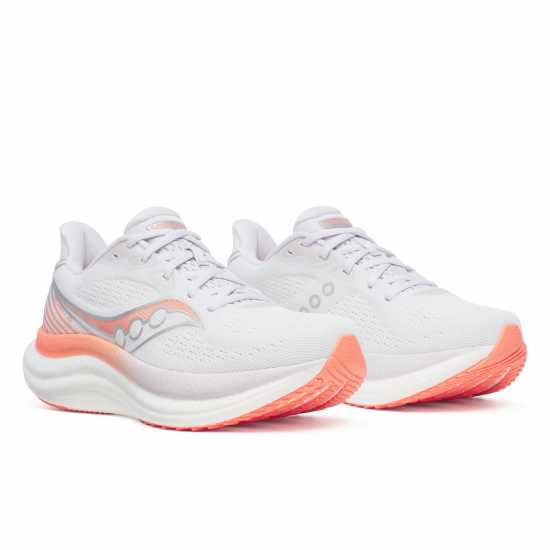 Saucony Triumph 23 Road Running Shoes Womens White Маратонки за бягане