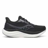 Saucony Triumph 23 Road Running Shoes Womens Черно/Бяло Маратонки за бягане