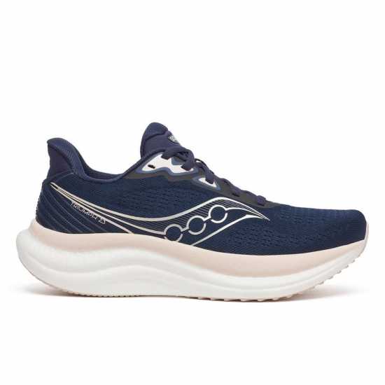 Маратонки за бягане Saucony Triumph 23 Road Running Shoes Womens Тъмносин/Камео Saucony Triumph 23 Road Running Shoes Womens Тъмносин/Камео Маратонки за бягане