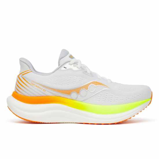 Saucony Triumph 23 Road Running Shoes Womens Бяло/Цитрон Saucony Triumph 23 Road Running Shoes Womens Бяло/Цитрон