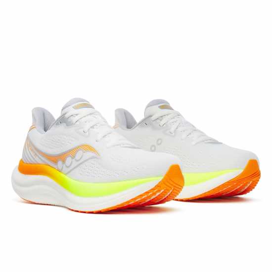 Saucony Triumph 23 Road Running Shoes Womens Бяло/Цитрон Saucony Triumph 23 Road Running Shoes Womens Бяло/Цитрон