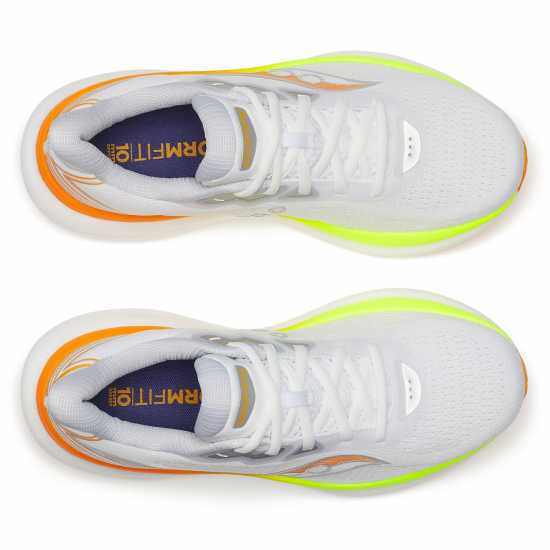 Saucony Triumph 23 Road Running Shoes Womens Бяло/Цитрон Saucony Triumph 23 Road Running Shoes Womens Бяло/Цитрон