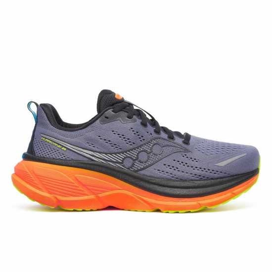Saucony Мъжки Обувки За Бягане Hurricane 25 Road Running Shoes Mens Сянка/Визи 