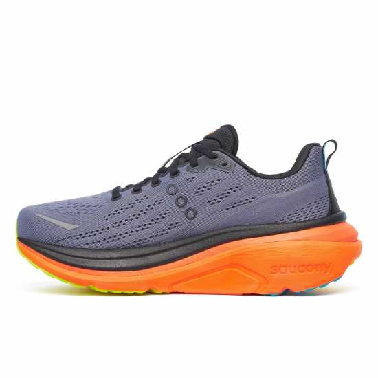 Saucony Мъжки Обувки За Бягане Hurricane 25 Road Running Shoes Mens Сянка/Визи 