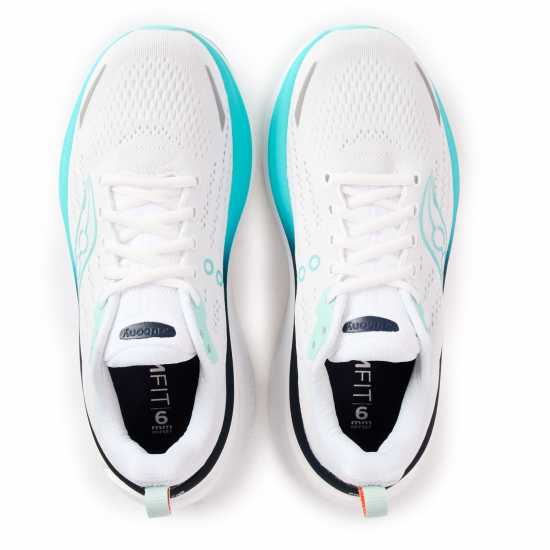 Saucony Hurricane 25 White/Navy 