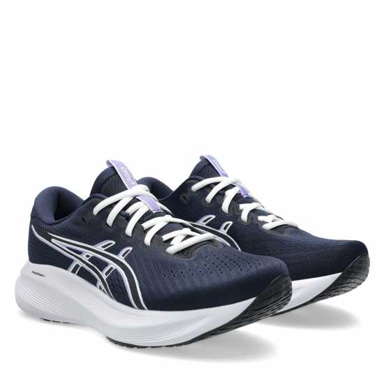 Asics Gel-Excite 11 Road Running Shoes Womens Midnight/White 