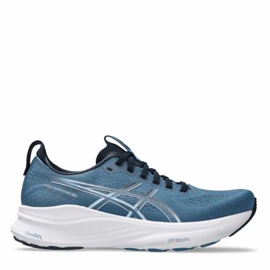 Asics Мъжки Обувки За Бягане Gel-Kayano 32 Road Running Shoes Mens Бяло/Оранжево Мъжки маратонки