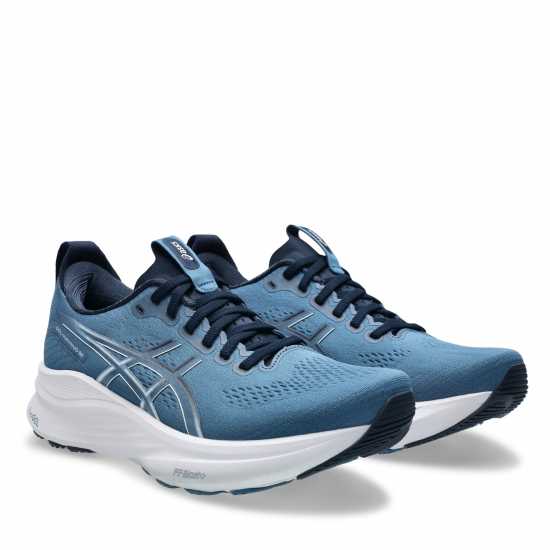 Asics Мъжки Обувки За Бягане Gel-Kayano 32 Road Running Shoes Mens Бяло/Оранжево Мъжки маратонки
