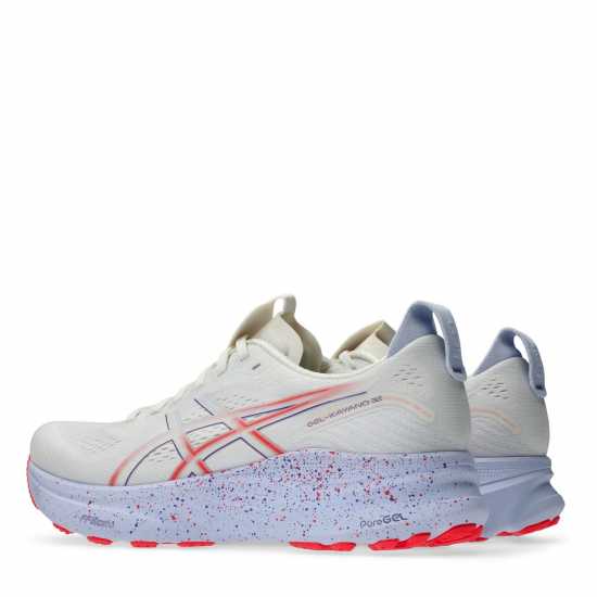 Asics Мъжки Маратонки За Бягане Gel-Kayano 32 Mens Running Shoes Крем/Лилаво 