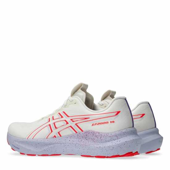 Asics Мъжки Обувки За Бягане Gt-2000 14 Road Running Shoes Mens Cream/Purple Мъжки маратонки