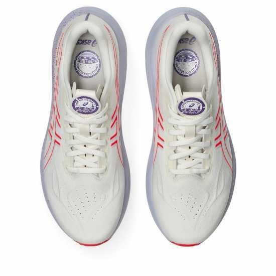Asics Мъжки Обувки За Бягане Gt-2000 14 Road Running Shoes Mens Cream/Purple Мъжки маратонки