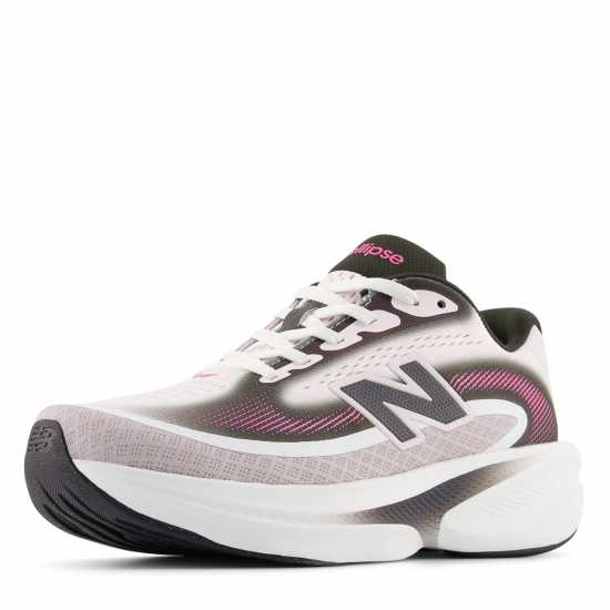 New Balance Nb Ellipse Running Shoe Womens Grey/Pink Heat New Balance Nb Ellipse Running Shoe Womens Grey/Pink Heat