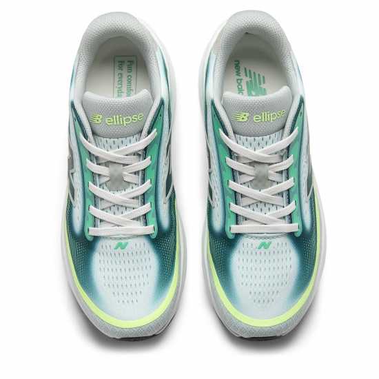 New Balance Nb Ellipse Running Shoe Womens Grey/Green 