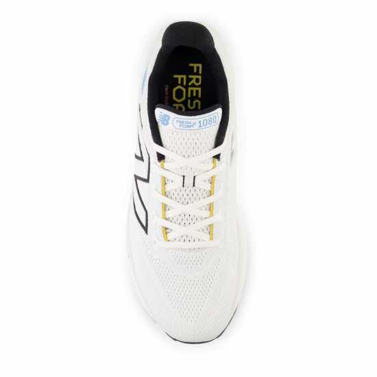 New Balance Мъжки Маратонки За Бягане Fresh Foam X 1080 V13 Mens Running Shoes White/Black Мъжки маратонки