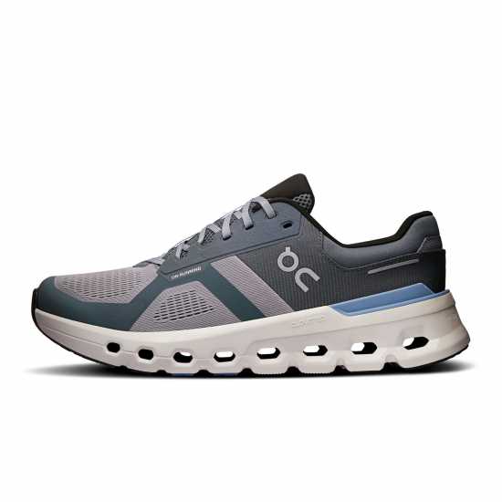 Мъжки Обувки За Бягане On Cloudrunner 2 Running Shoes Mens Alloy/Chambray Мъжки маратонки