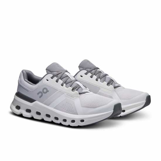 Мъжки Обувки За Бягане On Cloudrunner 2 Running Shoes Mens Frost White Мъжки маратонки