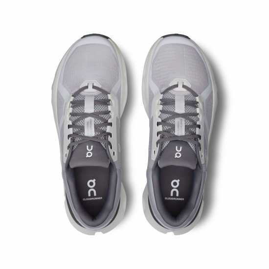 Мъжки Обувки За Бягане On Cloudrunner 2 Running Shoes Mens Frost White Мъжки маратонки